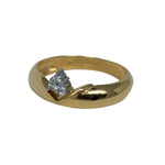 14k Ailio timanttisormus 009 ct