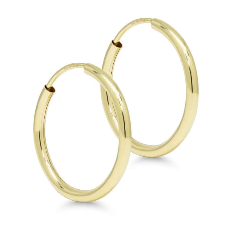 Kultaiset korvarenkaat KK-PR-1,8x20mm