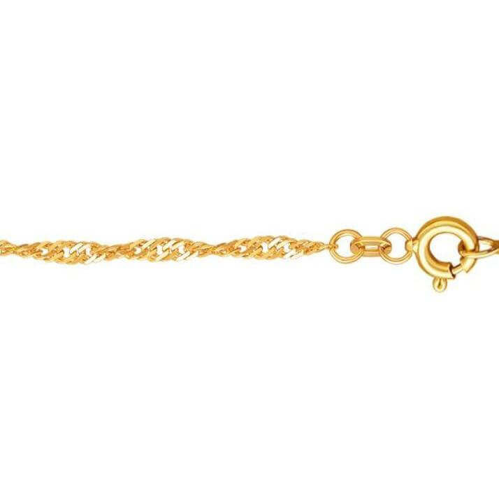 Kultaketju ranteeseen (1,8 mm / 18,5 cm)