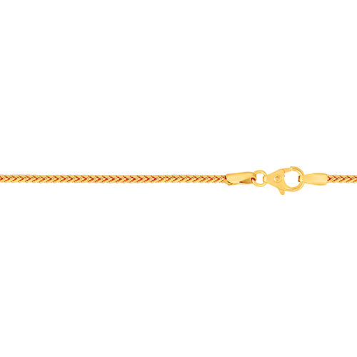 Kultainen kaulaketju (1,2 mm / 42 cm, 45 cm, 50cm, 60 cm)