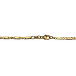 14 karaatin keltakultainen kaulaketju 6g - 42 cm