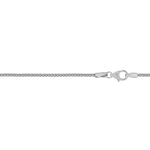 Valkokultainen kaulaketju 1,2 mm