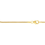 Kultainen käärmeketju (1,6 mm / 42 cm)