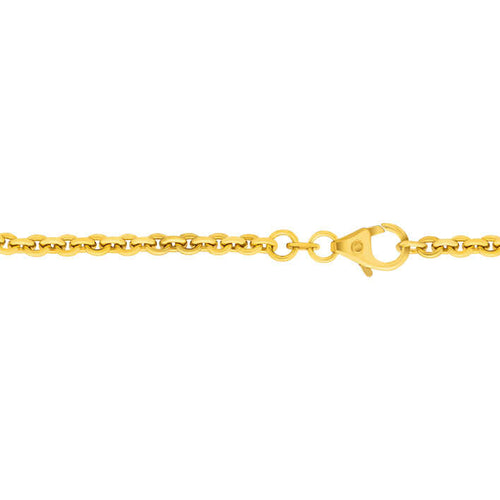14k Kultainen kaulaketju 11g - 46 cm