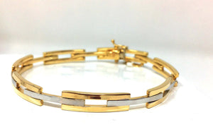 14 karaatin keltakultainen ranneketju