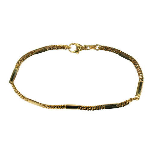 Kultaranneketju Erikoispanssari 19cm