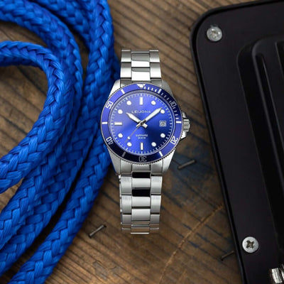 LEIJONA JÄRWI MARINE BLUE KELLO