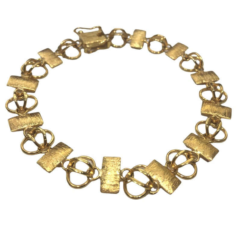 14 karaatin keltakultainen Tammi Jewellery Lapponia ranneketju