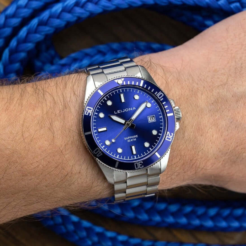Leijona Järwi Marine Blue sukelluskello 5012-2552