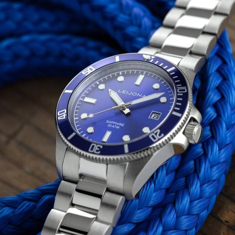 Leijona Järwi Marine Blue sukelluskello 5012-2552