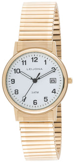 Leijona kullanvärinen kello 5170-4017