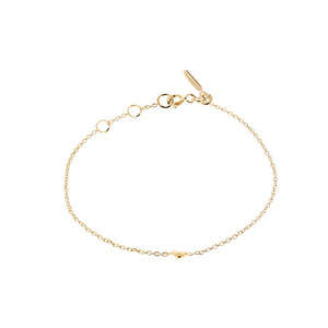 Drakenbeg Sjölin Loving Heart drop gold rannekoru LHT-B10000-G