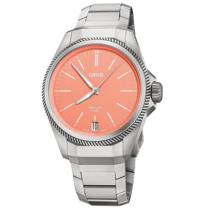 Oris ProPilot X Calibre 400 Salmon Red