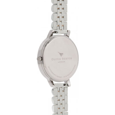 Olivia Burton White Mother of Pearl Dial Silver & Gold OB16MOP05