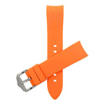 KARU kellon silikoniranneke oranssi curved