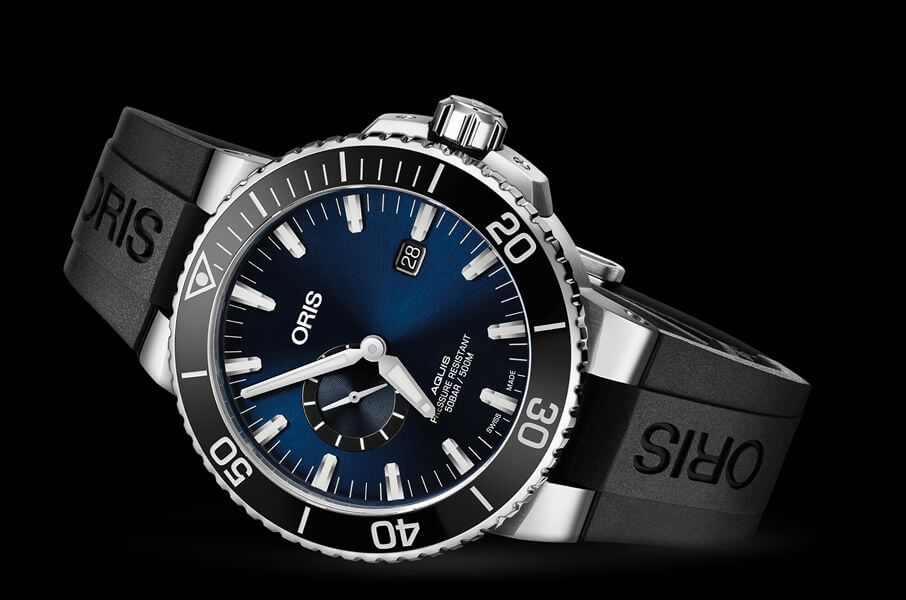 Oris Aquis Small Second Date 01 743 7733 4135-07 4 24 64EB