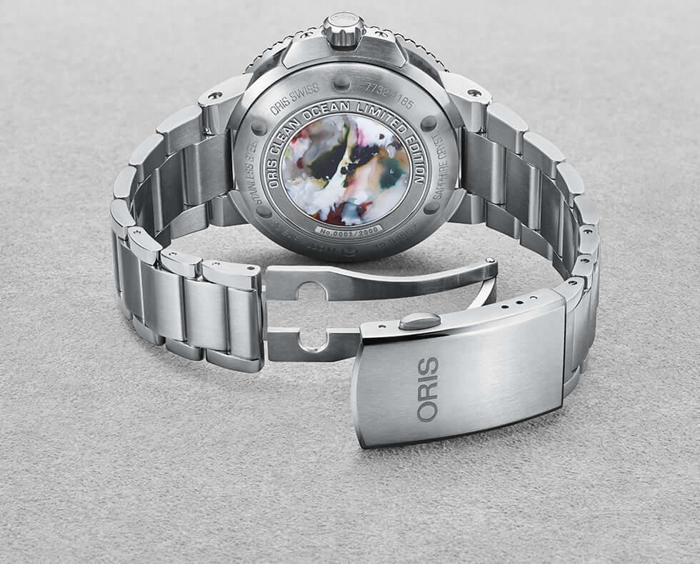 Oris Aquis Date Clean Ocean Limited Edition kello