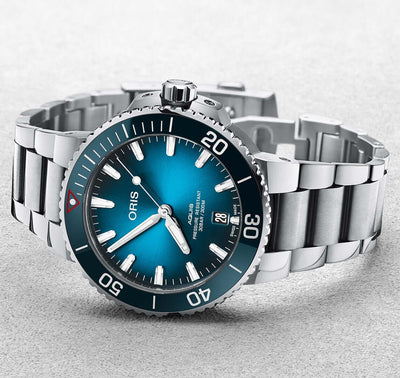 Oris Aquis Date Clean Ocean Limited Edition kello