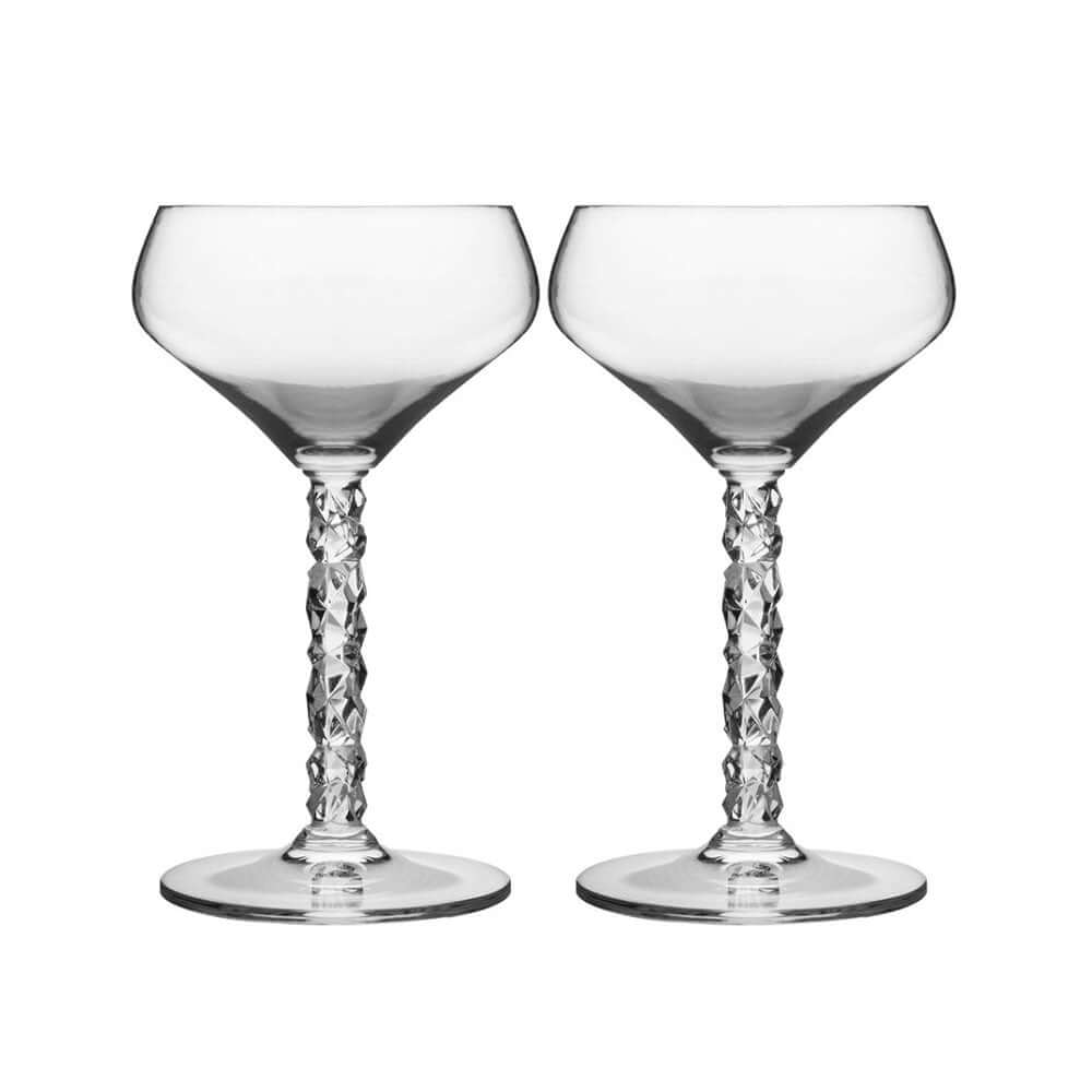 Orrefors Carat Coupe 25cl 2-pack lasit