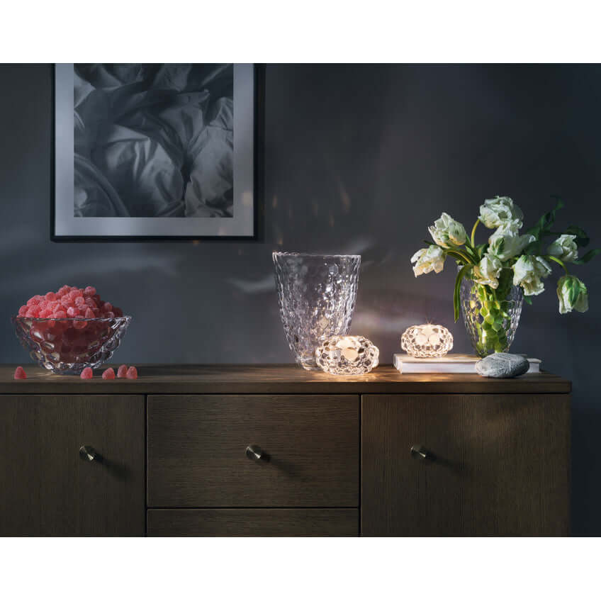 Orrefors Raspberry kristalli maljakko 200 mm 6101501