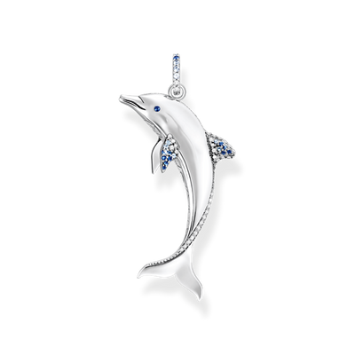 Thomas Sabo Dolphin with blues stones Riipus PE932-644-1