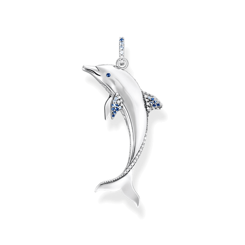 Thomas Sabo Dolphin with blues stones Riipus PE932-644-1