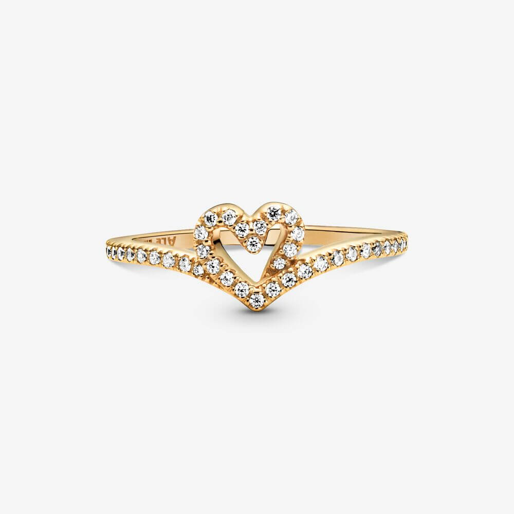 Pandora Wish Sparkling Heart sormus 169302c01