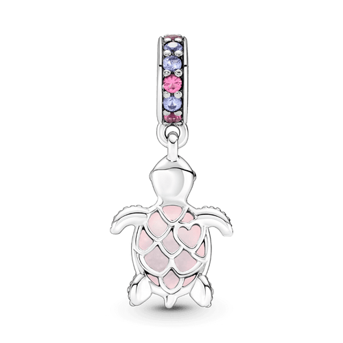 Pandora Vaaleanpunainen Kilpikonna Charm Hela 798939C02