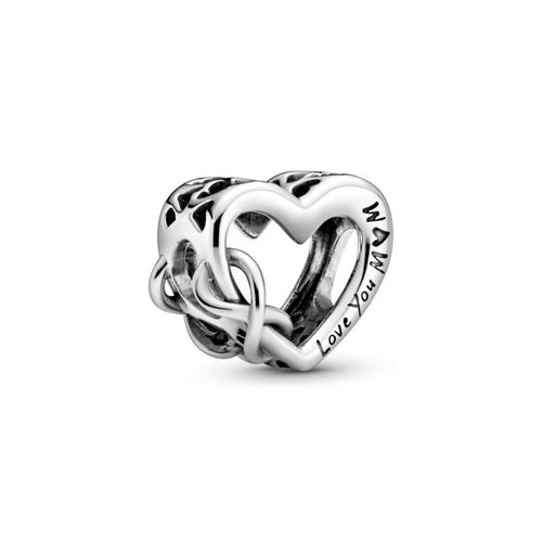 Pandora Love You Mum Infinity Heart charm hela 798825C00