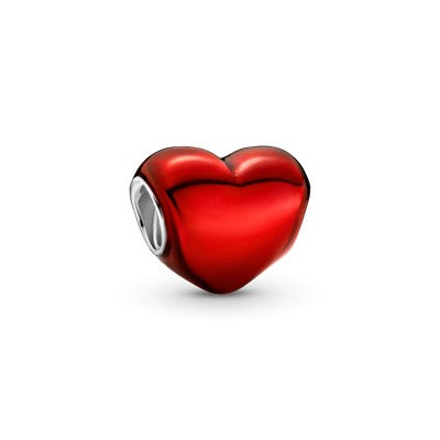 Pandora Metallic Red Heart hela 799291C02