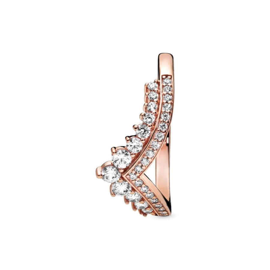 Pandora Rose Princess Wishbone sormus 187736CZ