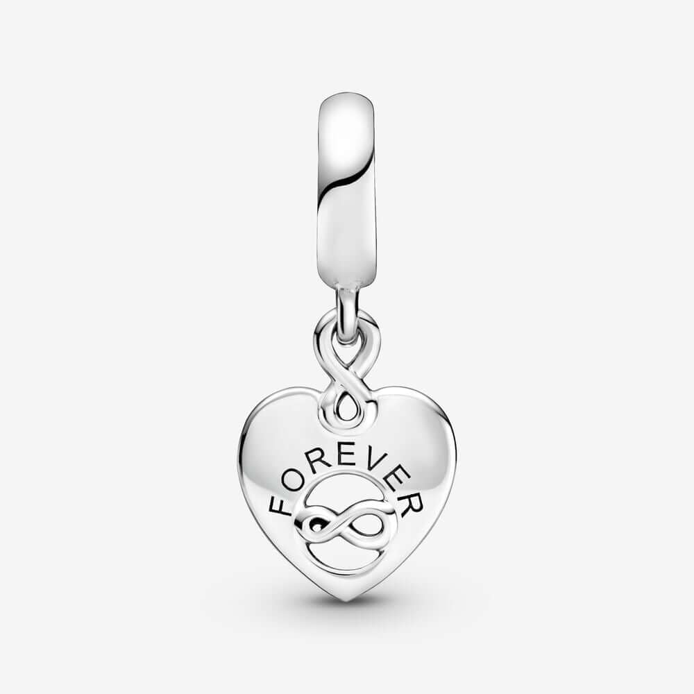 Pandora Friends Forever Heart Dangle charm hela 799294c01