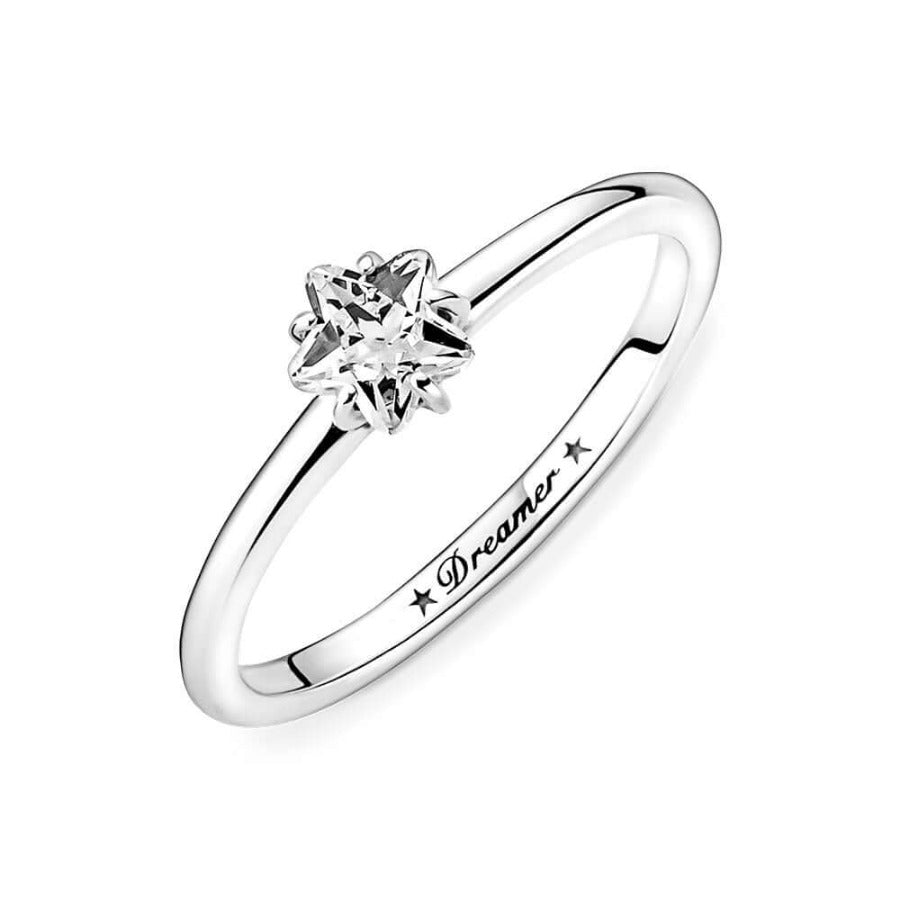 Pandora Celestial Sparkling Star Solitaire Sormus 190026C01