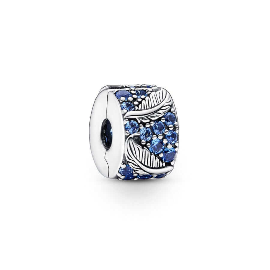 Pandora Curved Feather & Pavé Clip hela 792552c01
