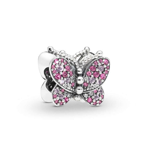 Pandora Dazzling Pink Butterfly Charm Hela 797882NCCMX