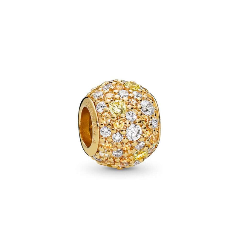 Pandora Golden Mix Pavé Ball hela 767052CSY