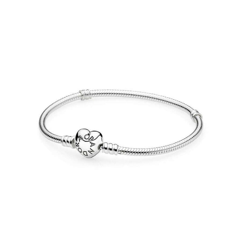 Pandora Moments Heart Clasp ranneketju 590719