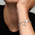 Pandora Moments Heart T-Bar Snake Chain rannekoru 599285c00