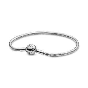 Pandora Moments Smooth Silver Clasp rannekoru 590728
