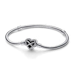 Pandora Moments Sparkling Infinity Heart Clasp rannekoru 592645C01