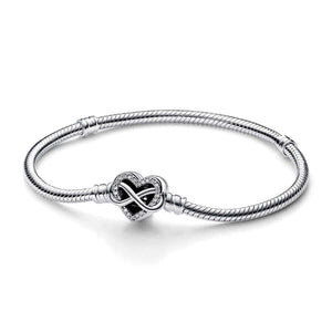Pandora Moments Sparkling Infinity Heart Clasp rannekoru 592645C01