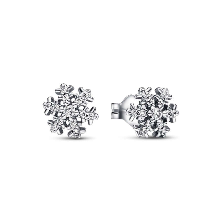 Pandora Moments Sparkling Snowflake korvakorut 292370C0