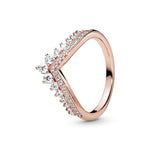 Pandora Rose Princess Wishbone sormus 187736CZ
