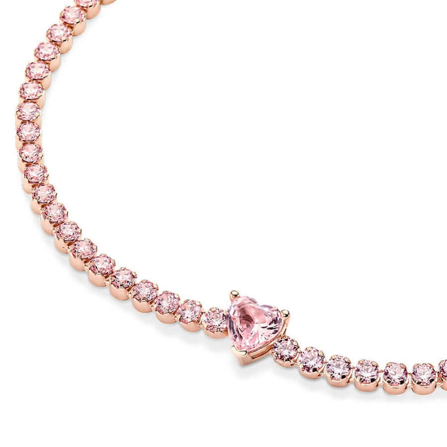 Pandora Sparkling Heart Tennis rannekoru 580041c01