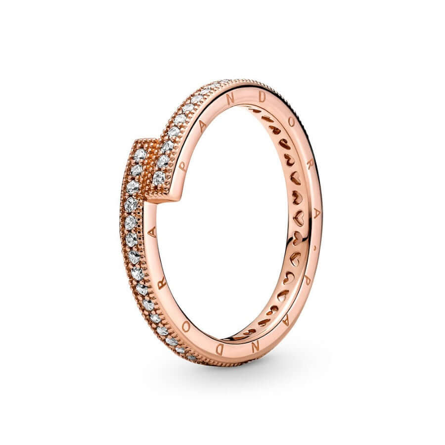 Pandora Sparkling Overlapping Sormus 189491C01