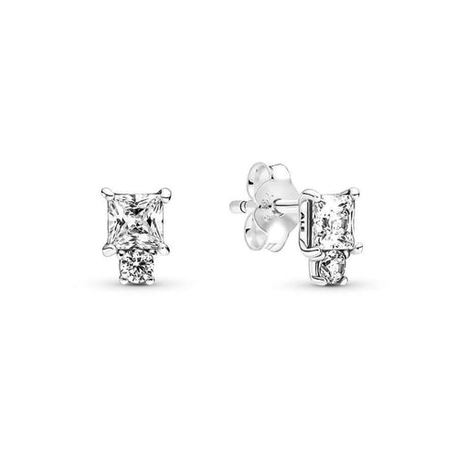 Pandora Sparkling Round & Square korvakorut 290036c01