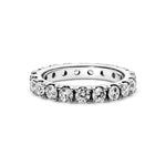 Pandora Sparkling Row Eternity Sormus 