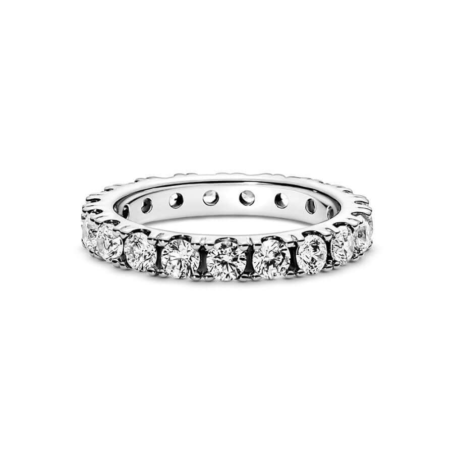 Pandora Sparkling Row Eternity Sormus 