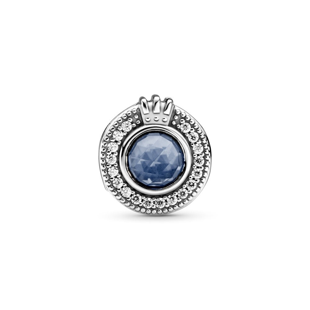 Pandora Sparkling Blue Crown O charm hela 799058C01