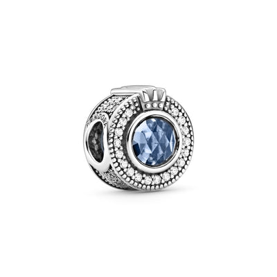 Pandora Sparkling Blue Crown O charm hela 799058C01